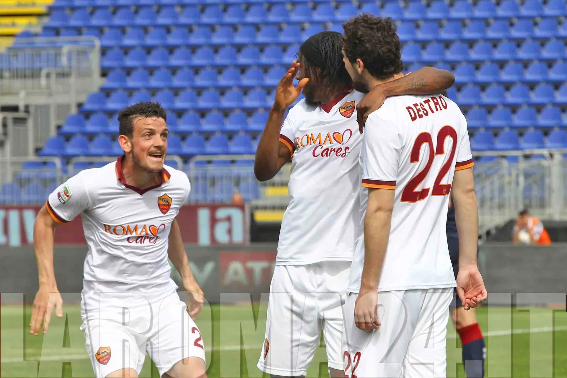 destro esultazna cagliari