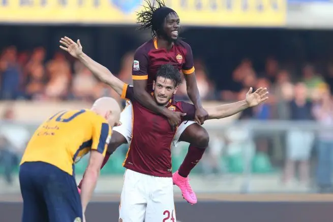 florenzi gervinho esultanza verona