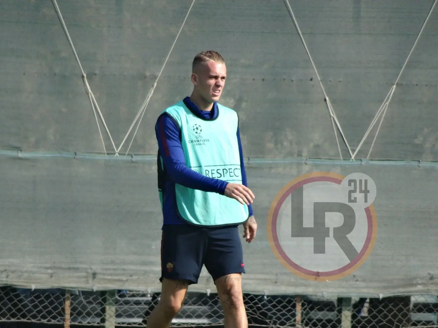 karsdorp allenamento trigoria