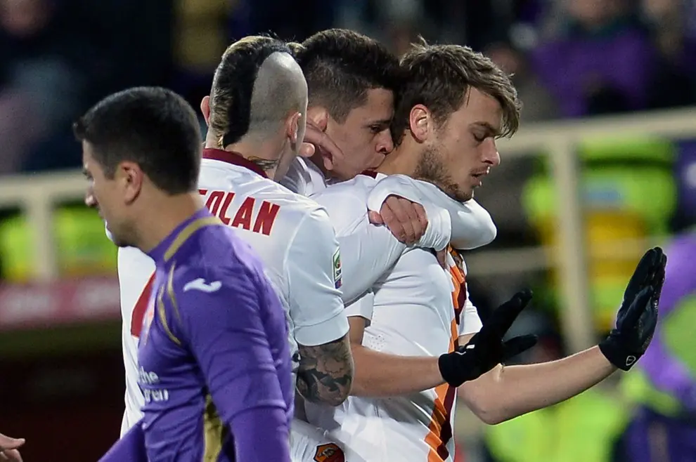 ljajic iturbe nainggolan gol roma