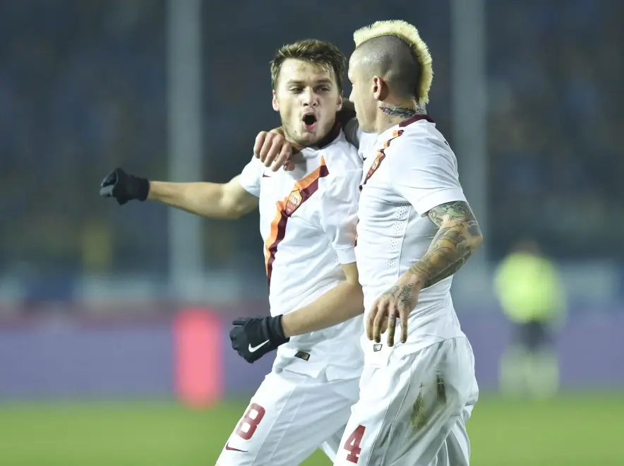 ljajic nainggolan vs atalanta esultano