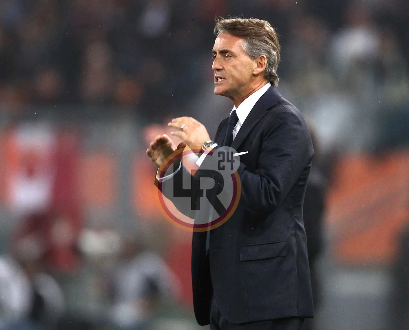 mancini mezza figura roma inter 301114 mancini