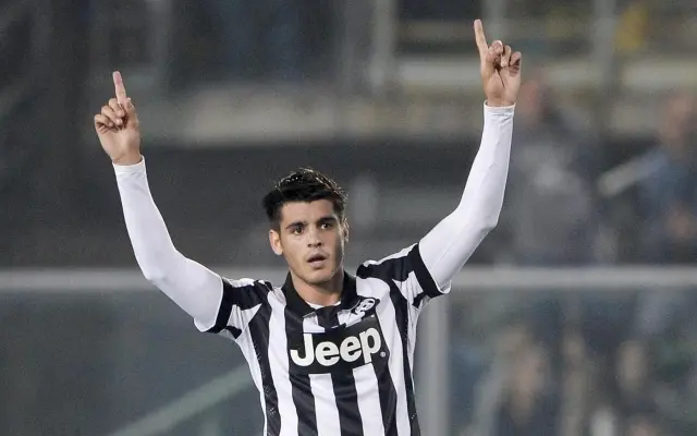 morata juventus esulta