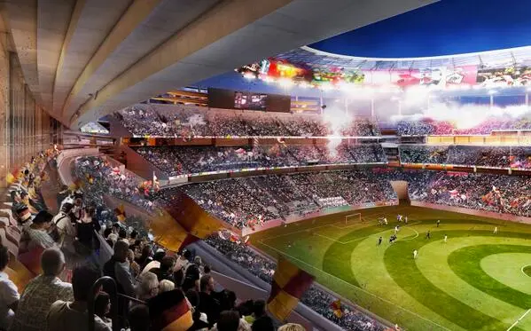 nuovo stadio roma