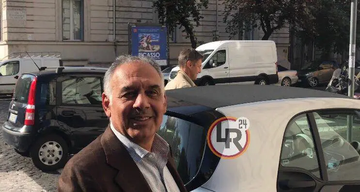 pallotta arriva allo studio tonucci