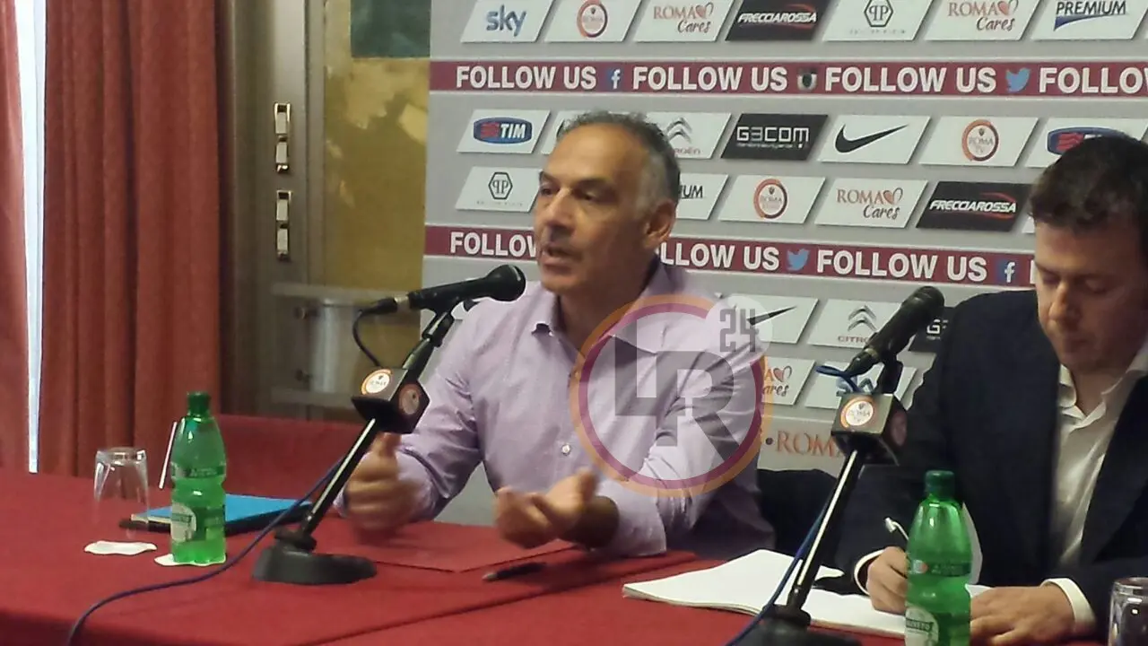 pallotta conferenza stampa