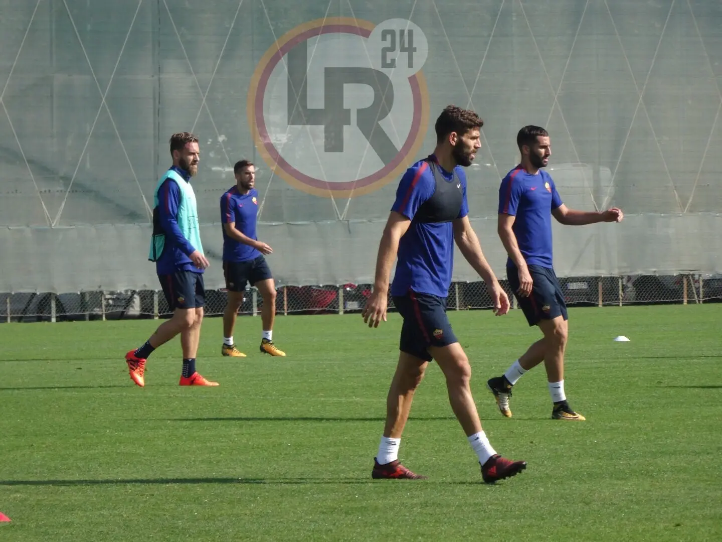 rifinitura pre chelsea trigoria allenamento