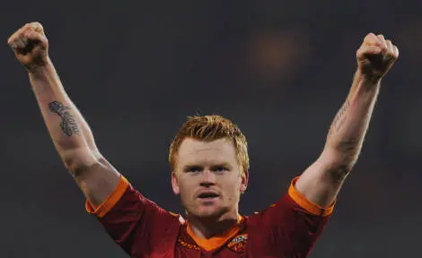 riise mani alzate roma