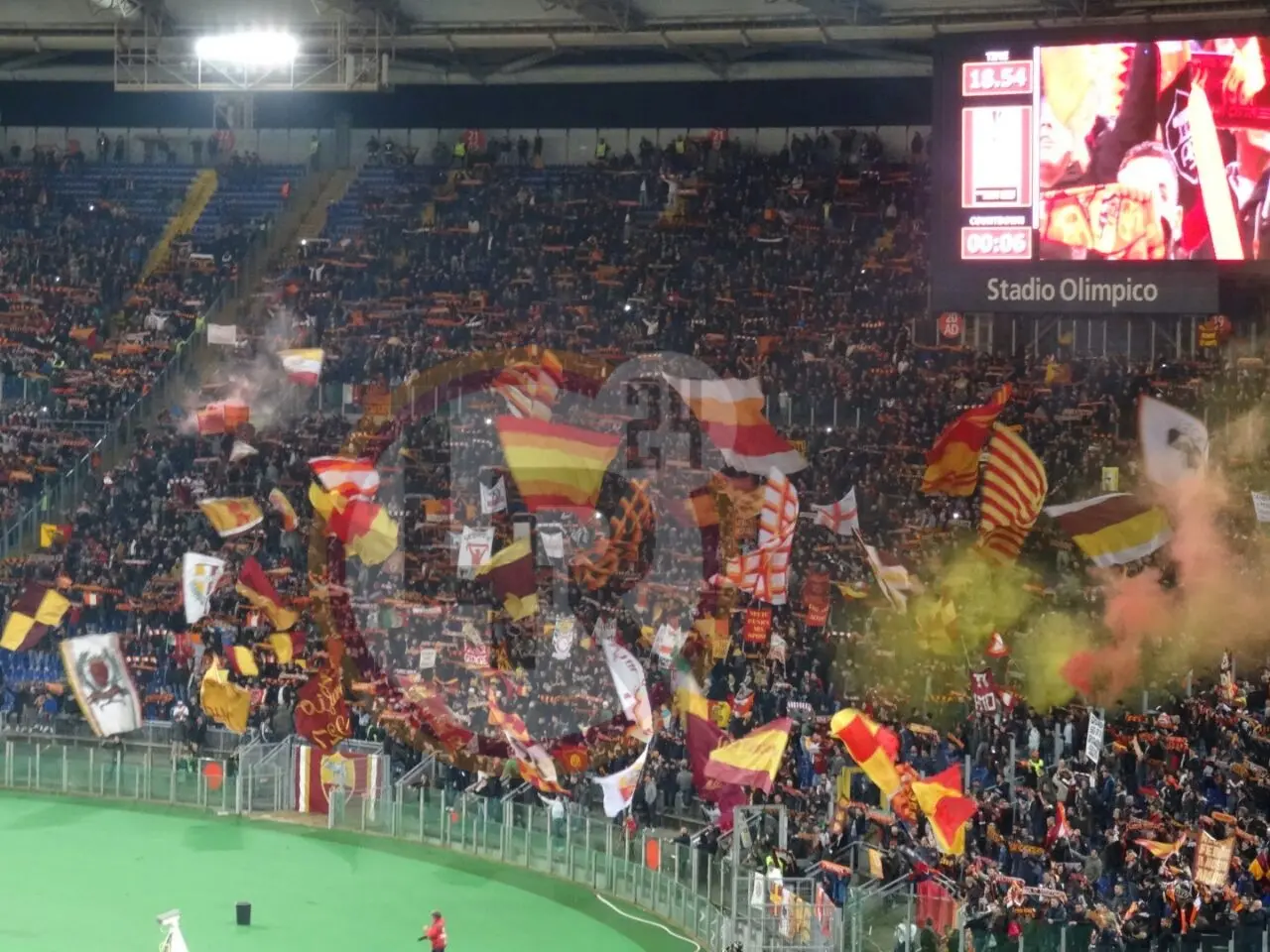 roma fiorentina curva sud 2 18032015