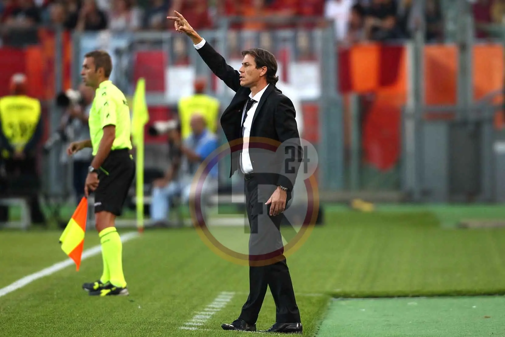 roma hellas garcia 27092014 mancini