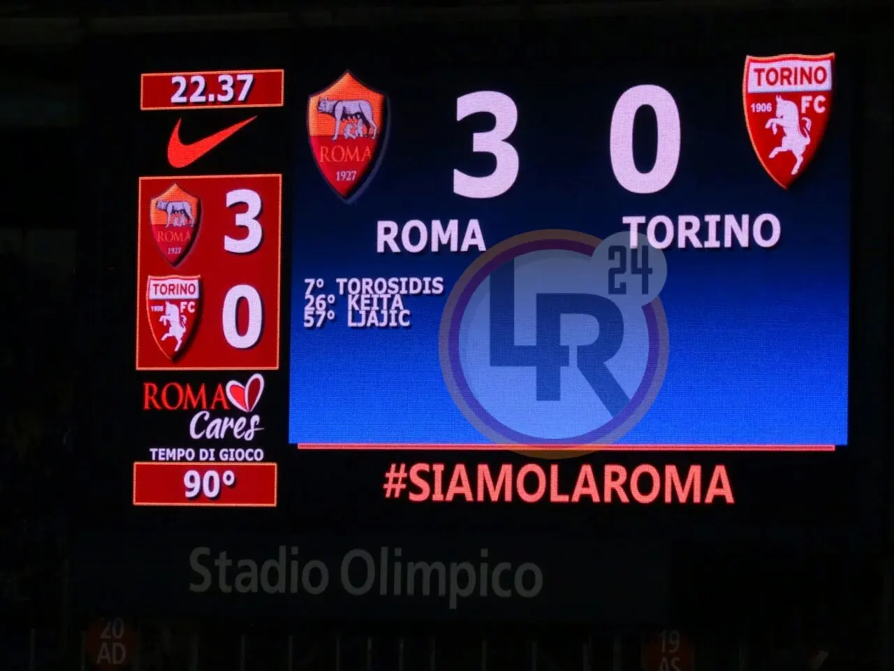 roma torino tabellone 9112014