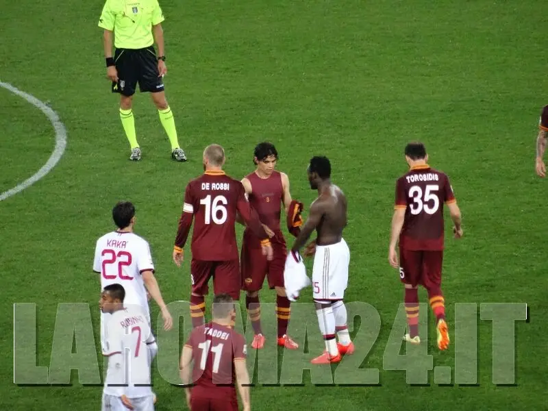 scambio maglie dod de rossi