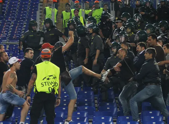 scontri olimpico roma cska 180914