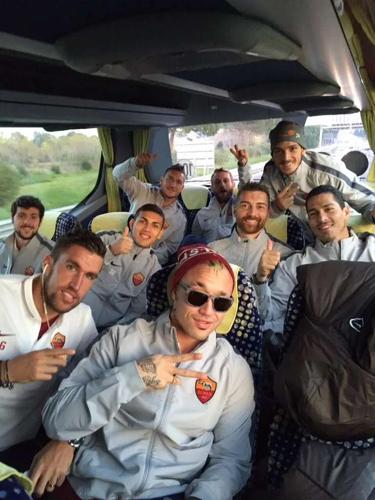 strootman nainggolan fiumicino