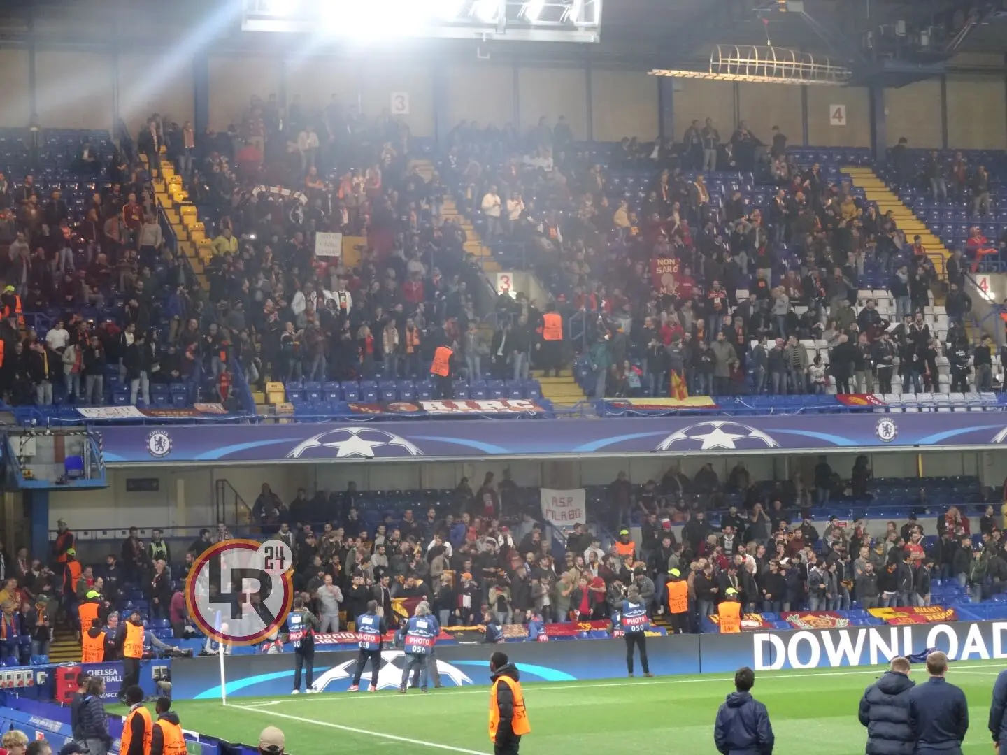 tifosi chelsea roma
