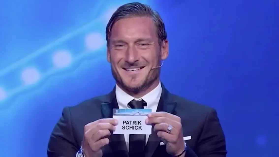 totti estrae schick