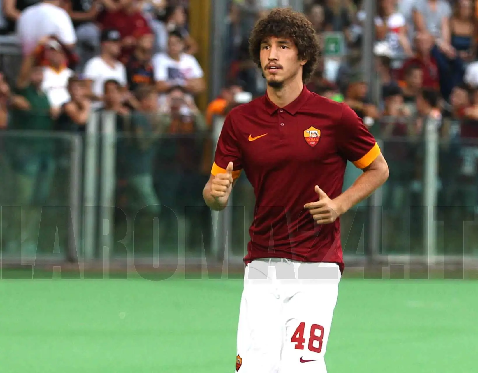 ucan presentazione roma fenerbahce 190814 foto gino
