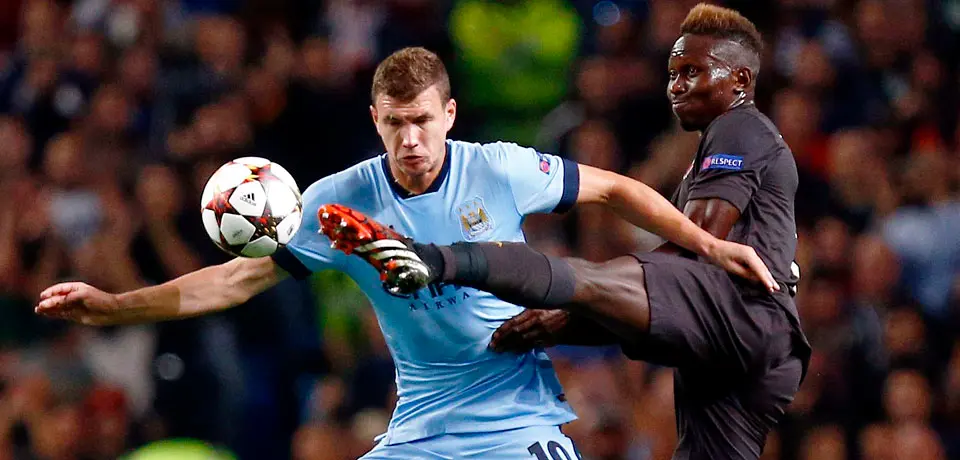 yanga vs dzeko city roma