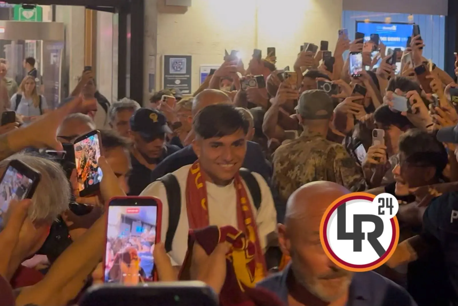 L'arrivo di Castro a Roma 27.07.2026