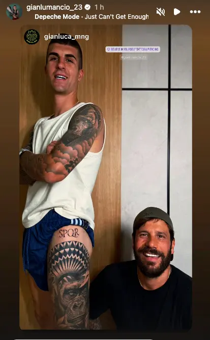 mancini tatuaggi spqr