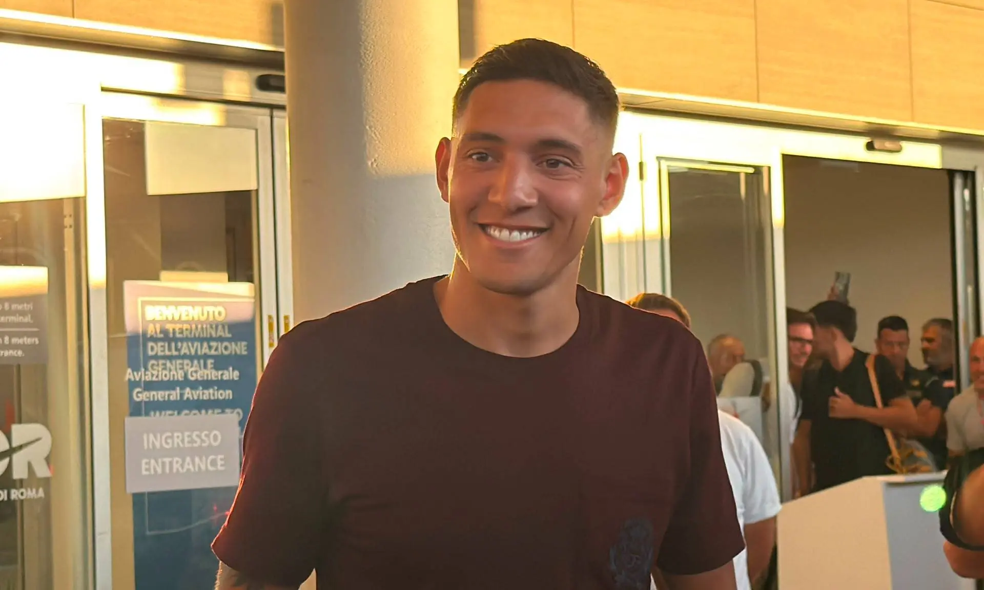 Molina arrivo ciampino 2