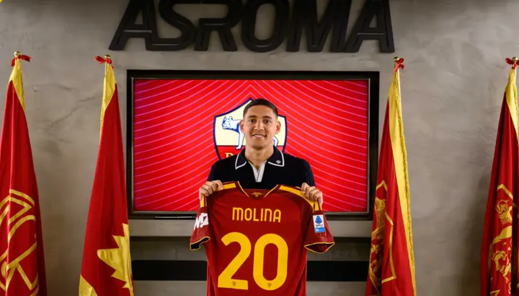 Ufficiale: Molina è un nuovo giocatore della Roma