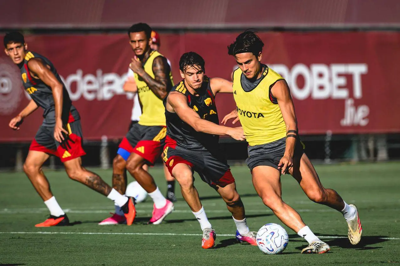 Trigoria, l'allenamento di sabato 12.09.2026