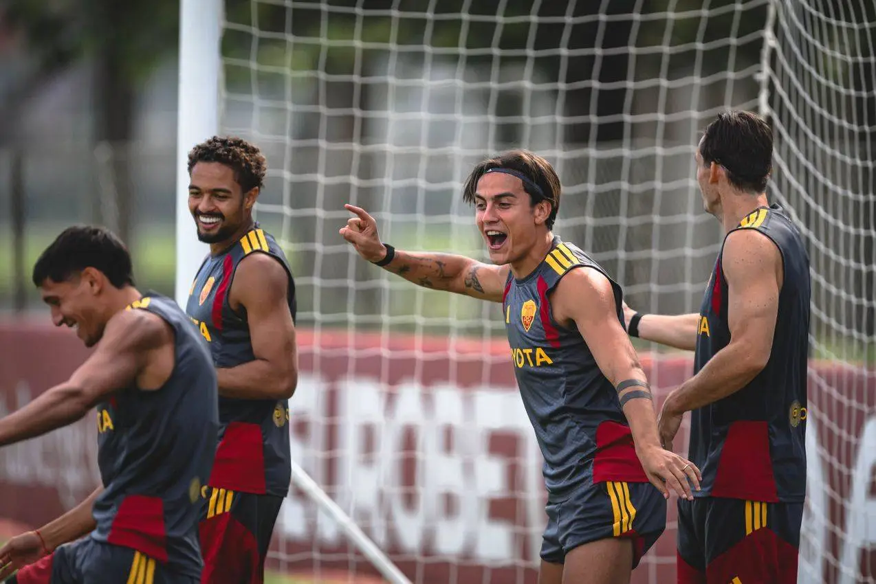 Trigoria: l'allenamento di mercoledì 30 settembre