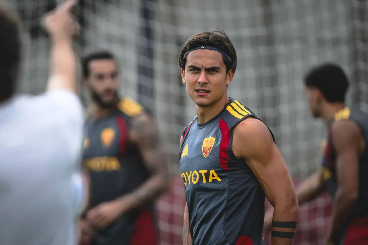 Dybala allenamento