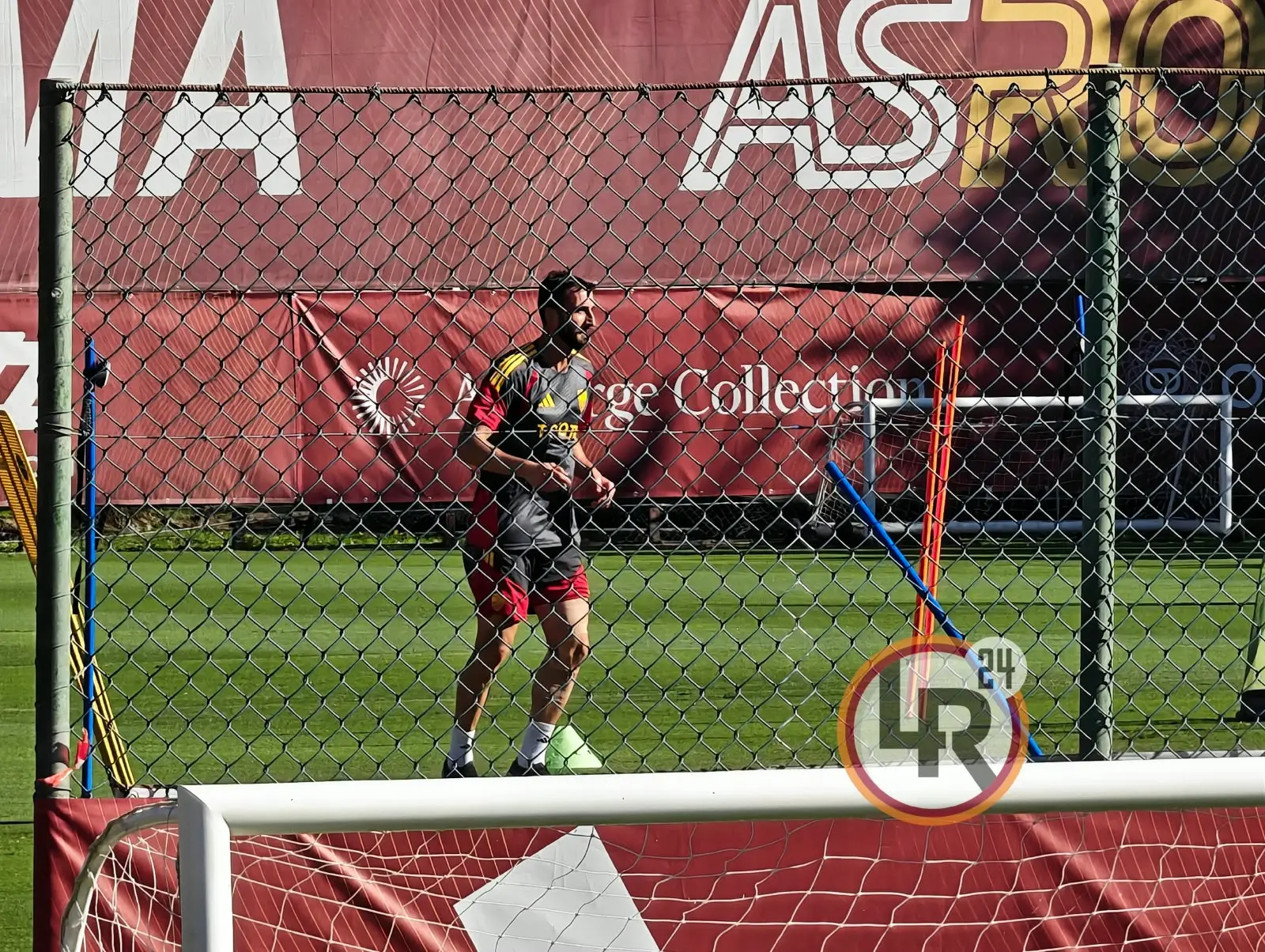 Cristante lavora a parte Trigoria