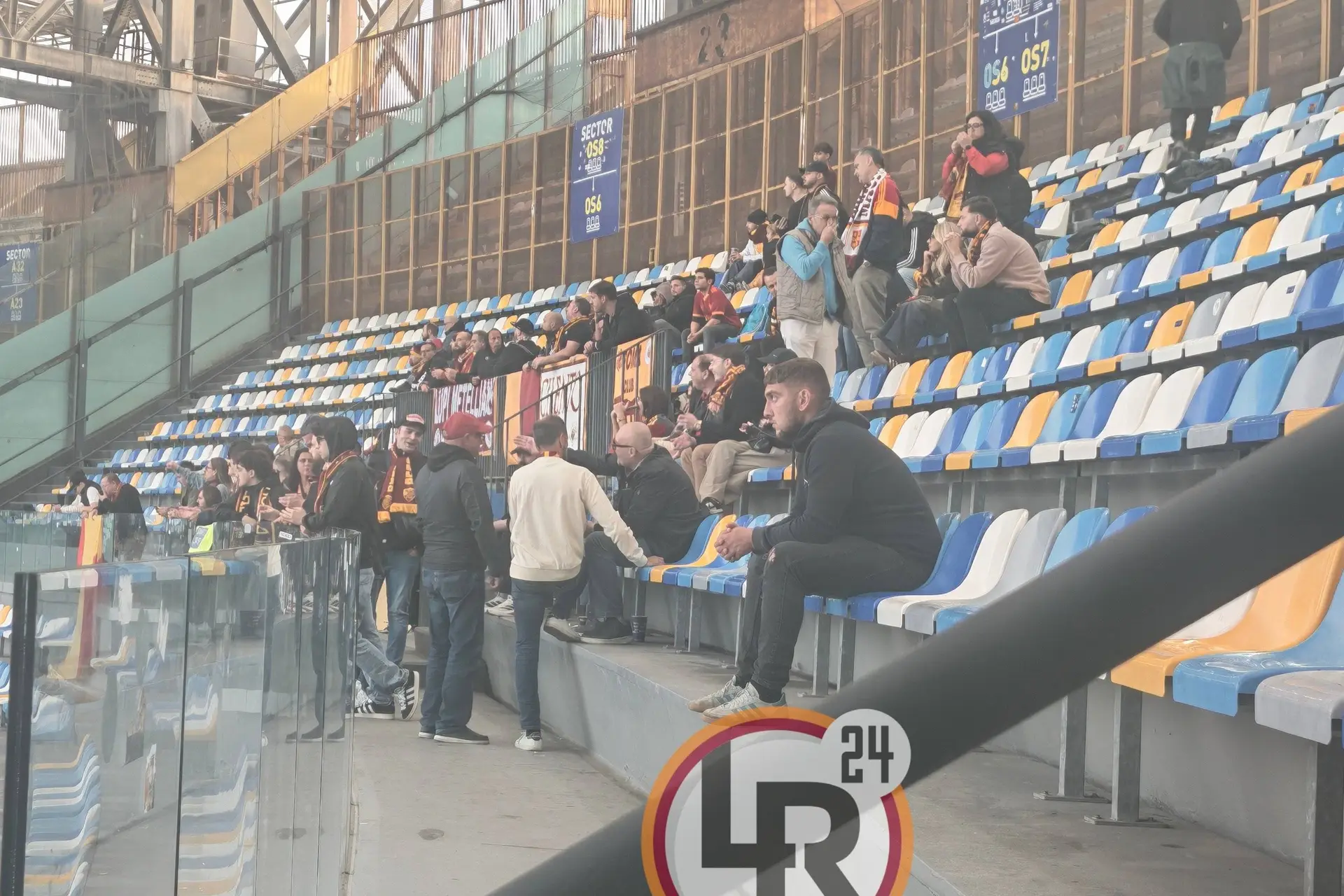 Napoli-Roma settore ospiti