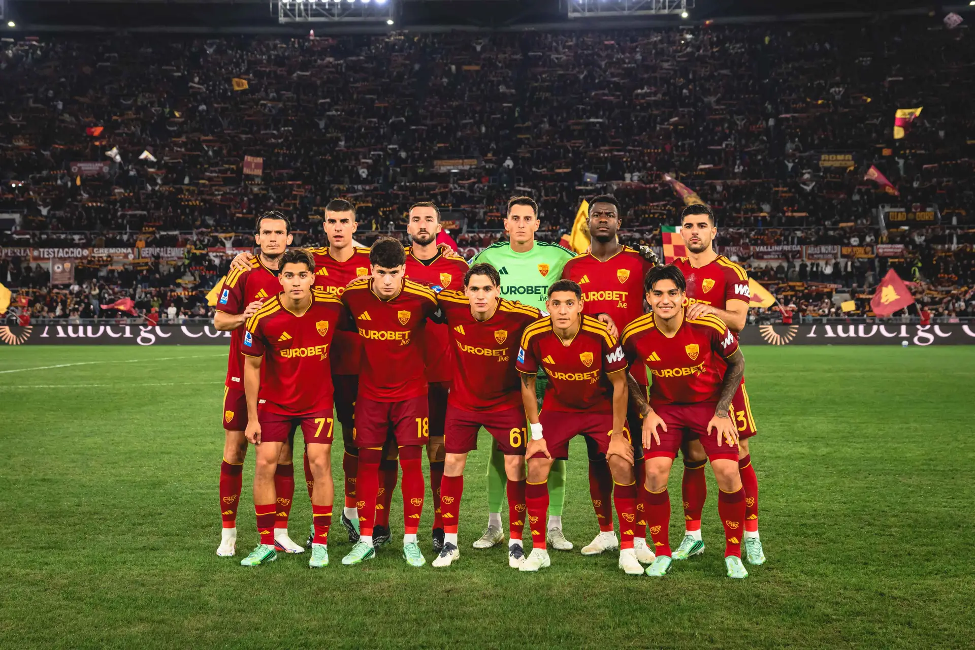 titolari roma cagliari