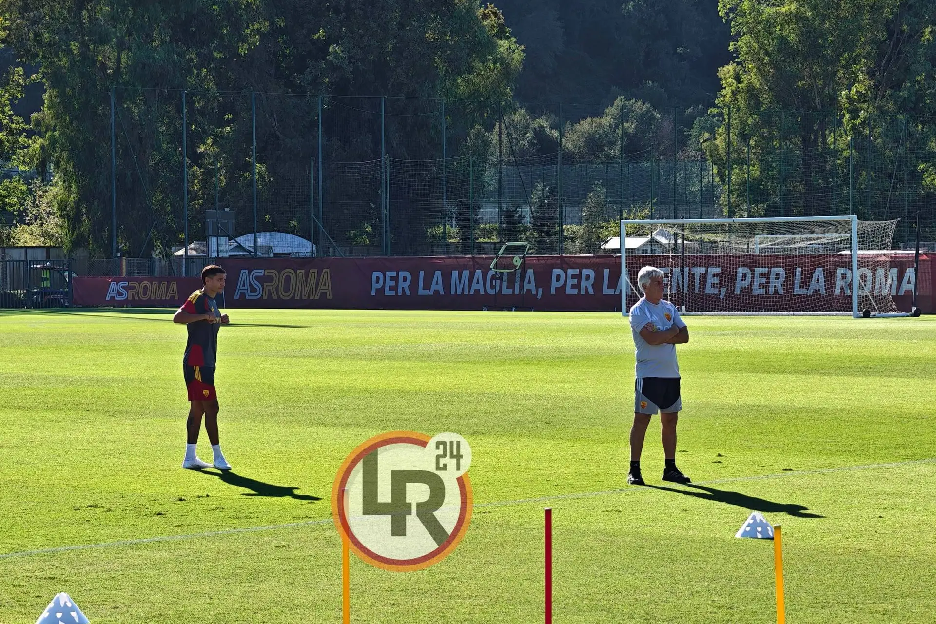 Trigoria: la rifinitura pre Slovan