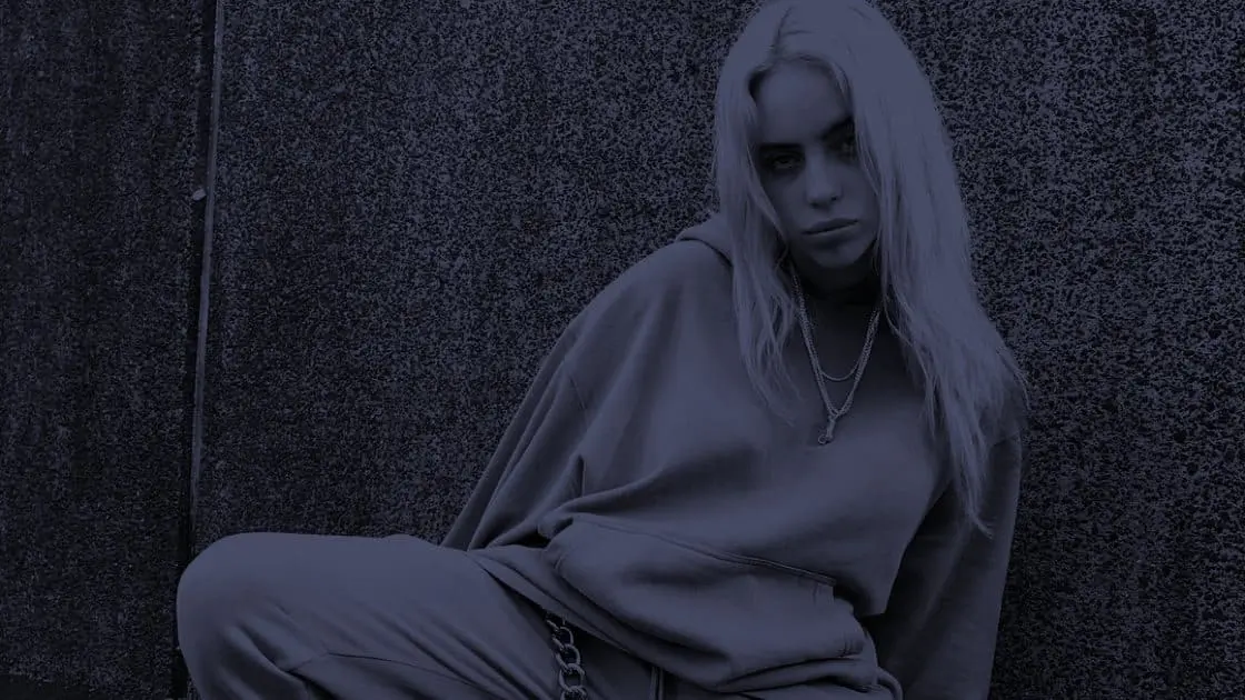 billie eilish blauw