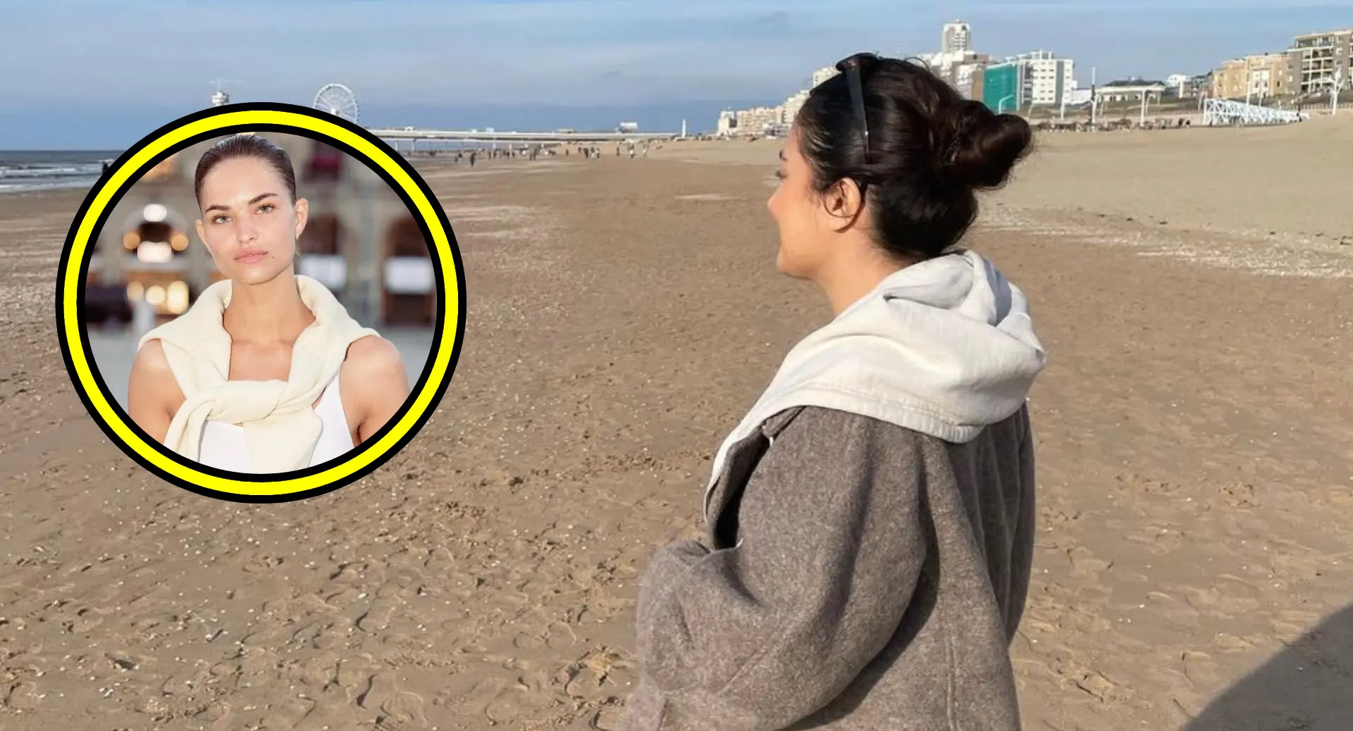 Foto: Robin Holzken laat zich van afstandje bespieden in bad