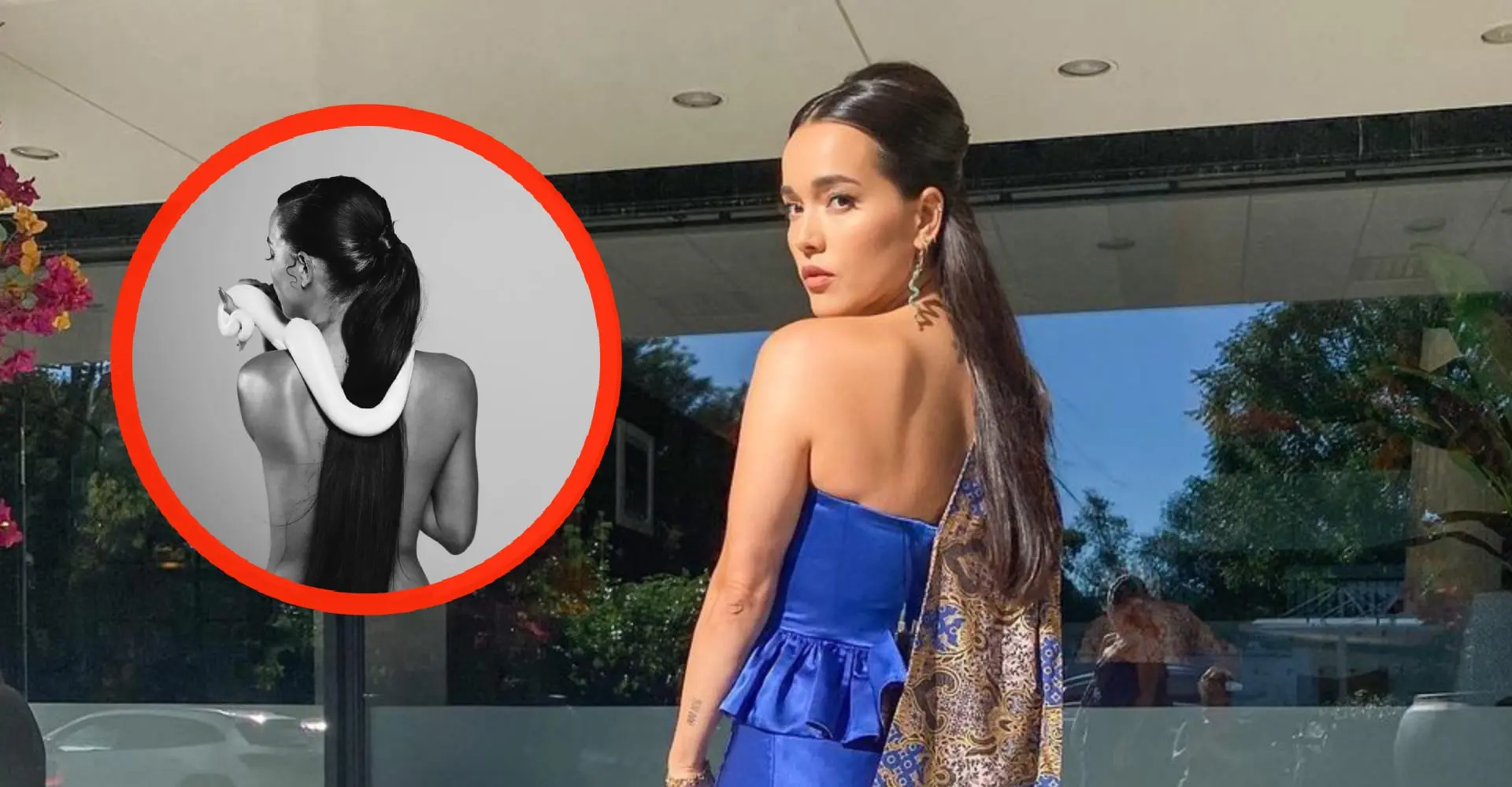Foto: Bibi Breijman trekt haar shirt uit om nieuwe single te promoten