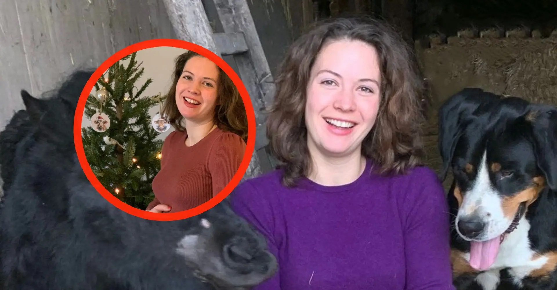 foto boerin annemiek koekoek laat enorme joekel zien in nauwsluitend jurkje