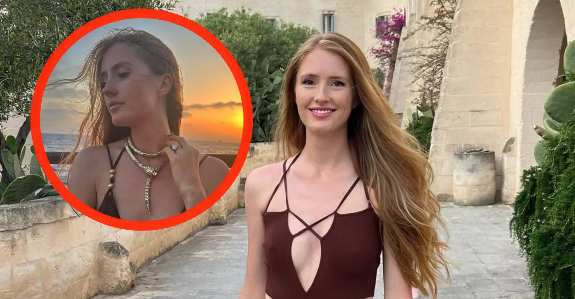 Foto: DJ Tiësto geniet van schaarsgeklede blondine tijdens zonsondergang