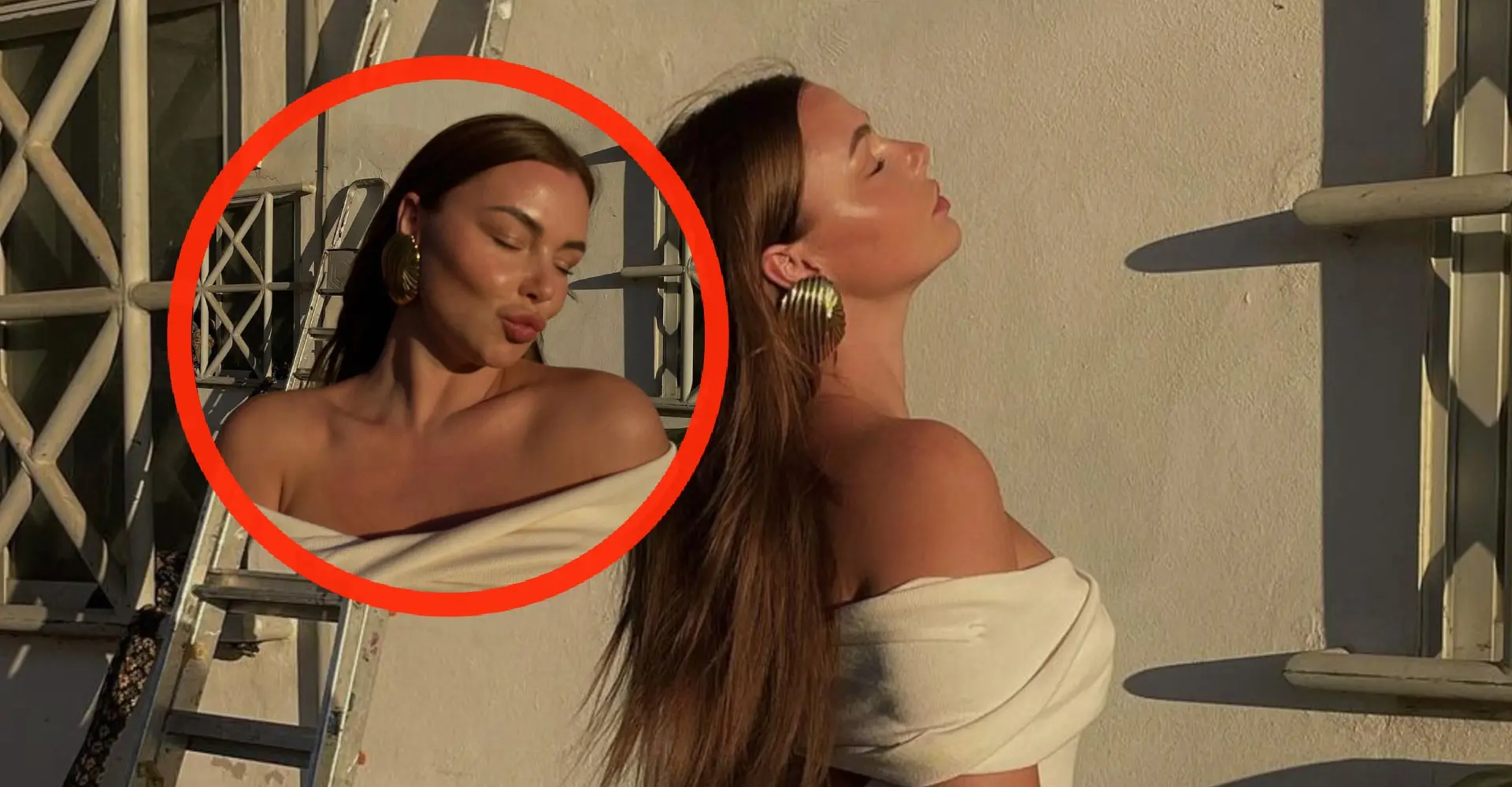 Foto: Model Vivian Hoorn laat haar fabelachtige rondingen zien in strak zomerjurkje