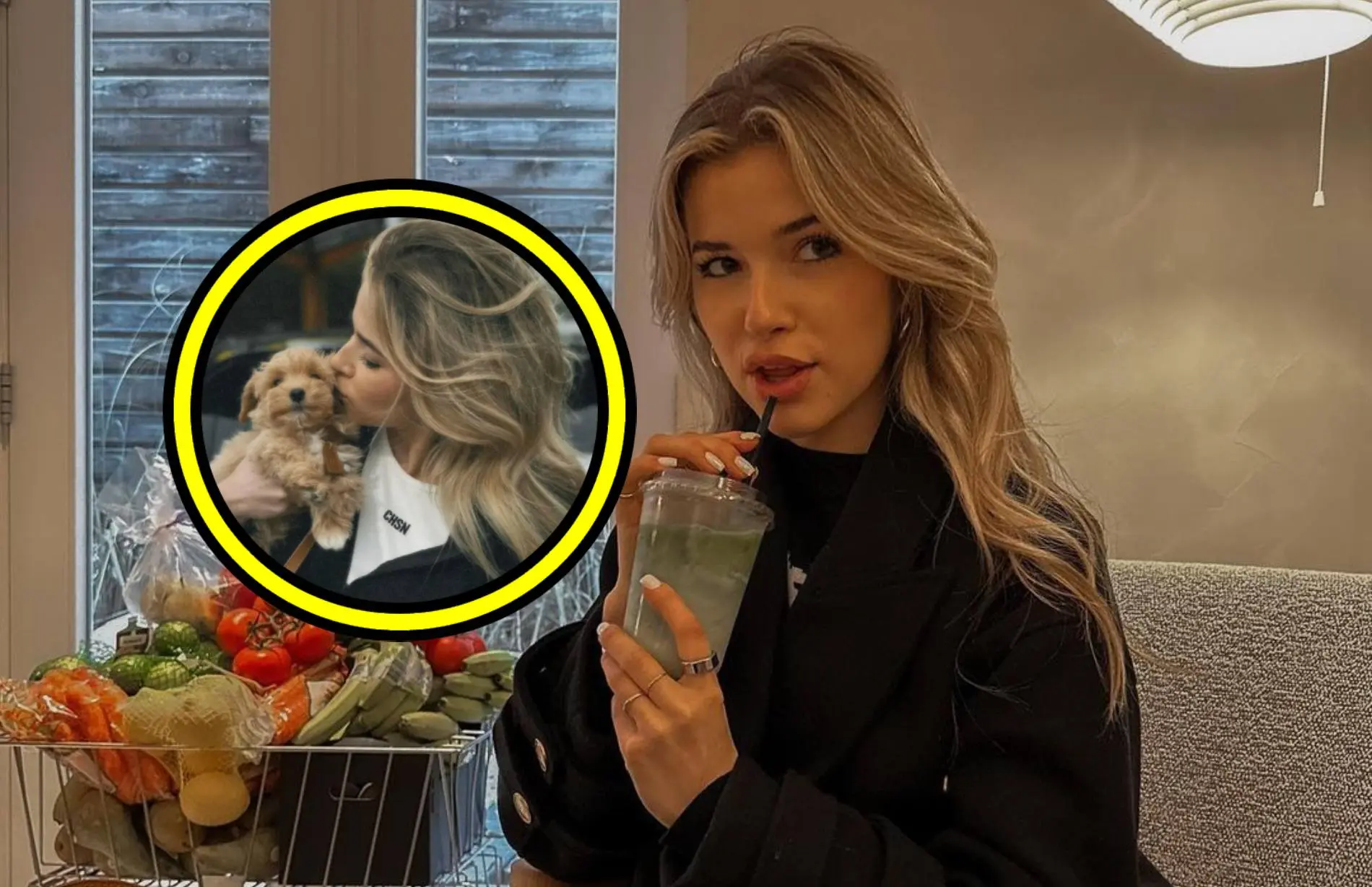 Influencer Jade Anna haalt harige joekel in huis en al haar volgers vinden het dierenmishandeling