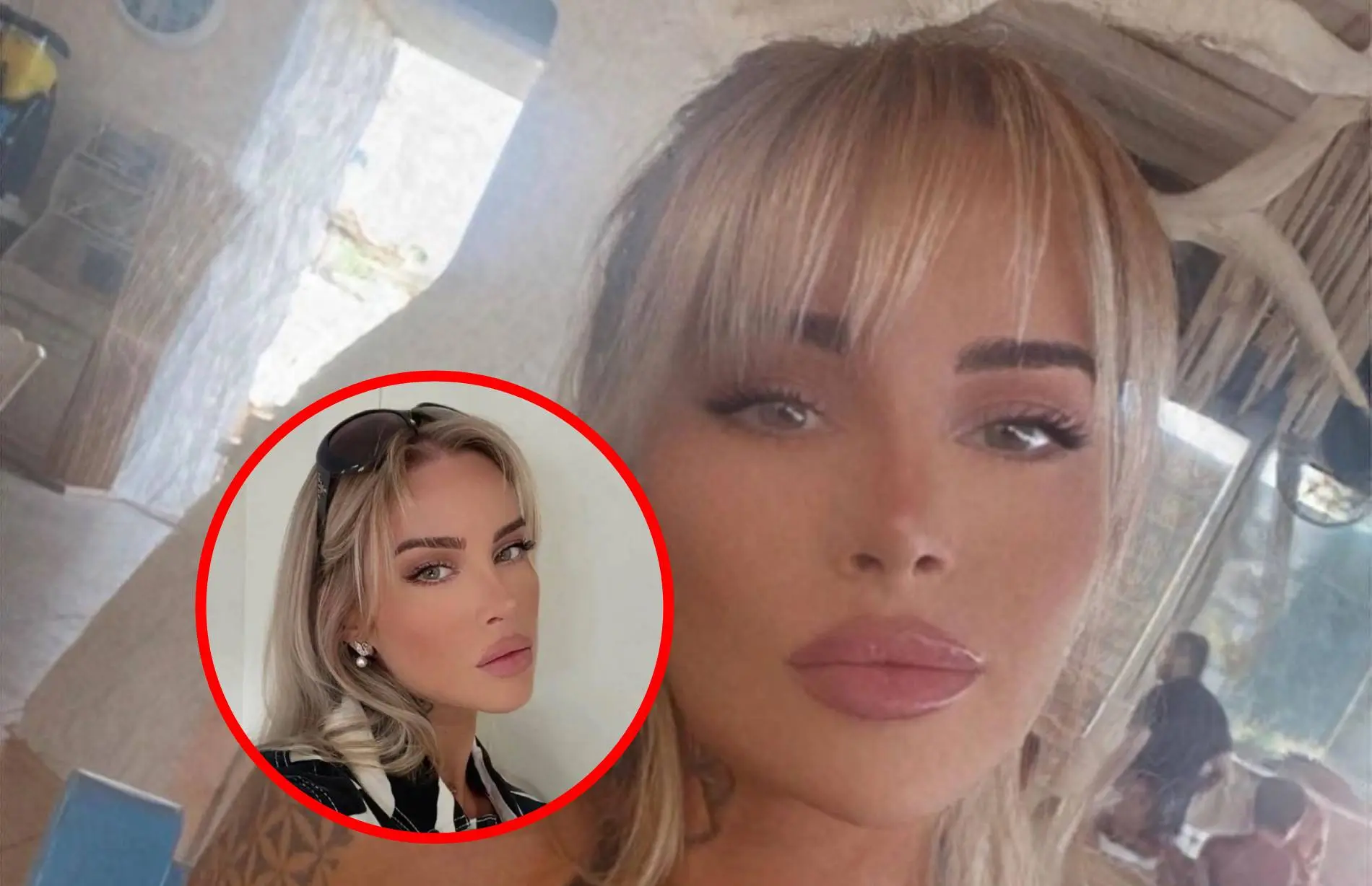Foto: Voormalig Ex on the Beach-deelneemster Lie Meurs draagt wel héél kort topje