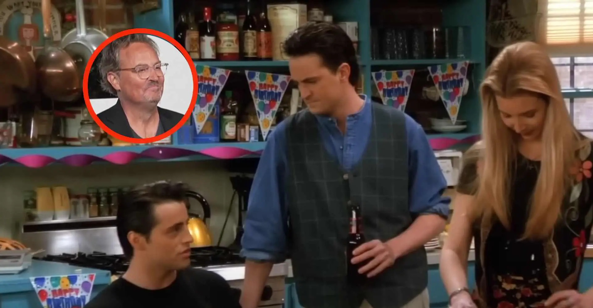 matthew perry friends vriendinnen