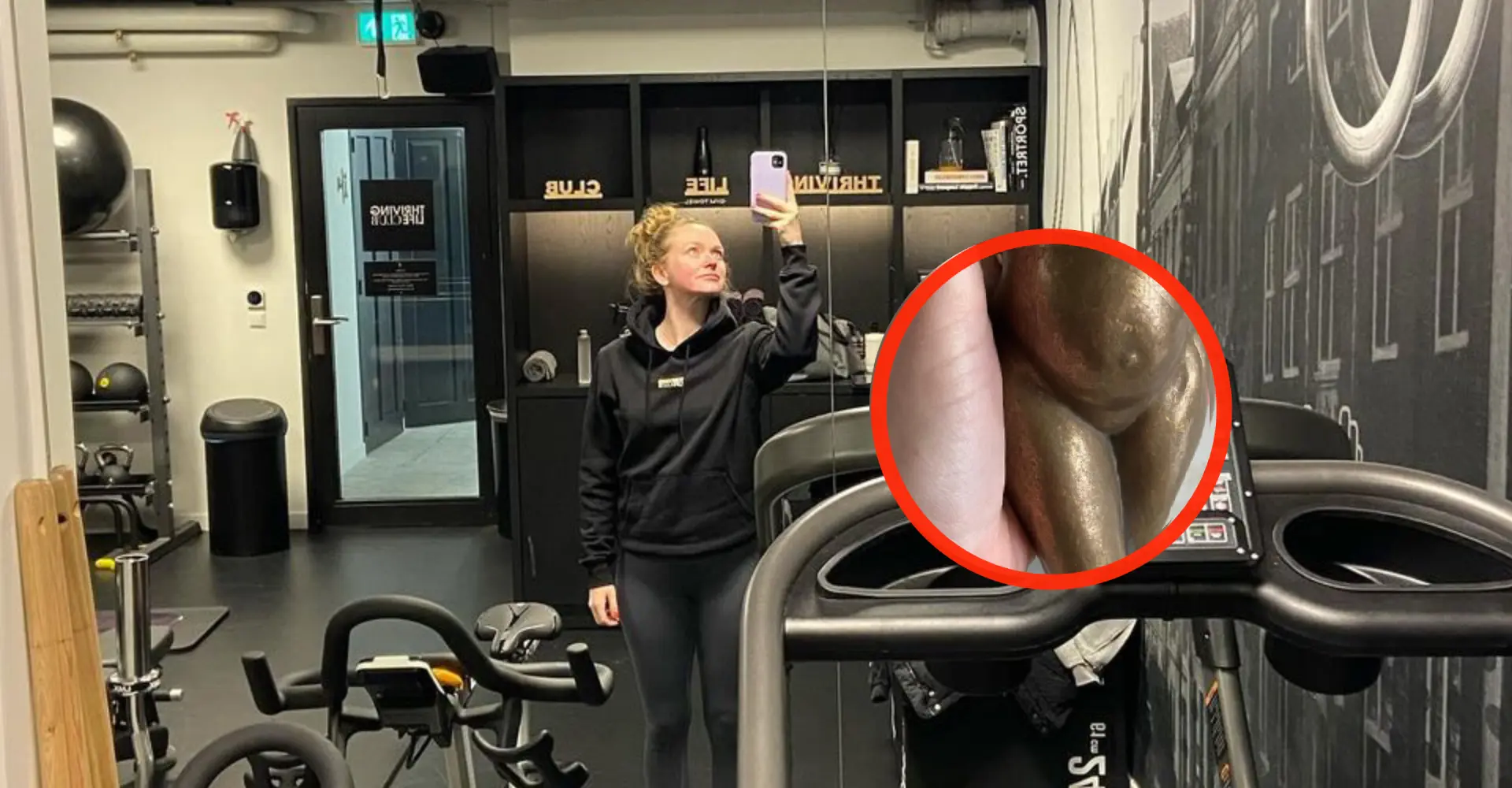 Foto: Pip Pellens laat zich volledig zonder kleding zien