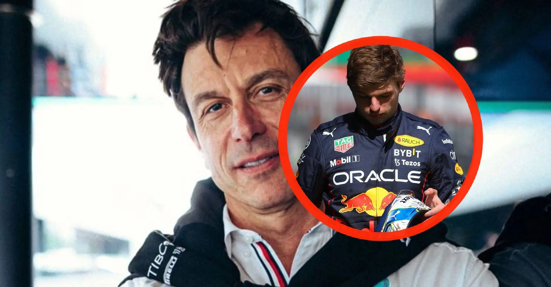 toto wolff max verstappen f1 foto