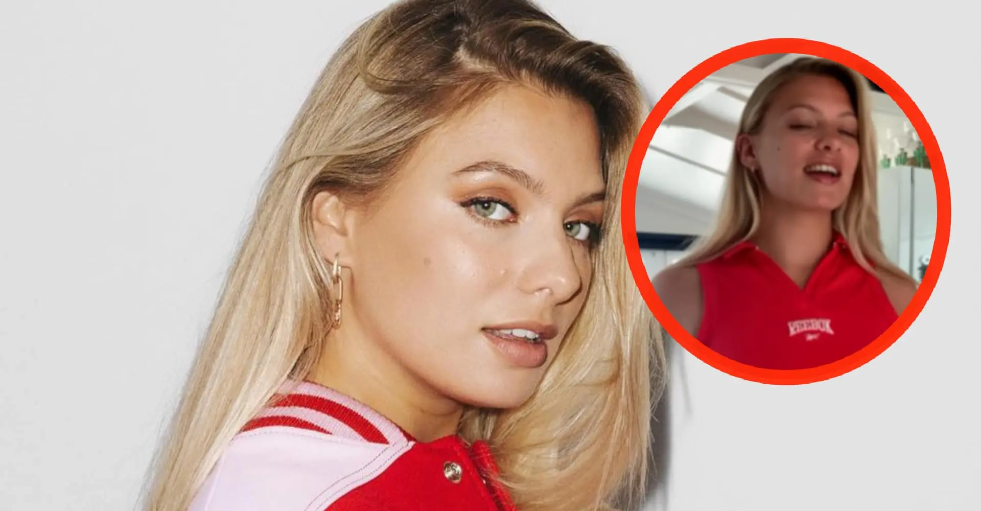 Video: Op-en-neer stuiterende Amber Delil weet precies waar haar fans voor komen