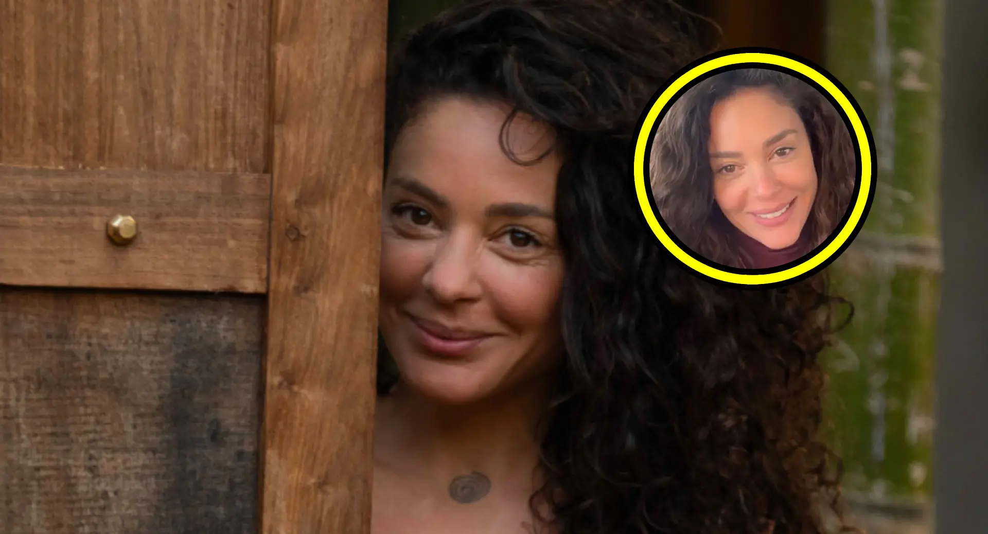 Fajah Lourens gaat langzaam op en neer terwijl ze haar achterzijde uitsteekt (video!)