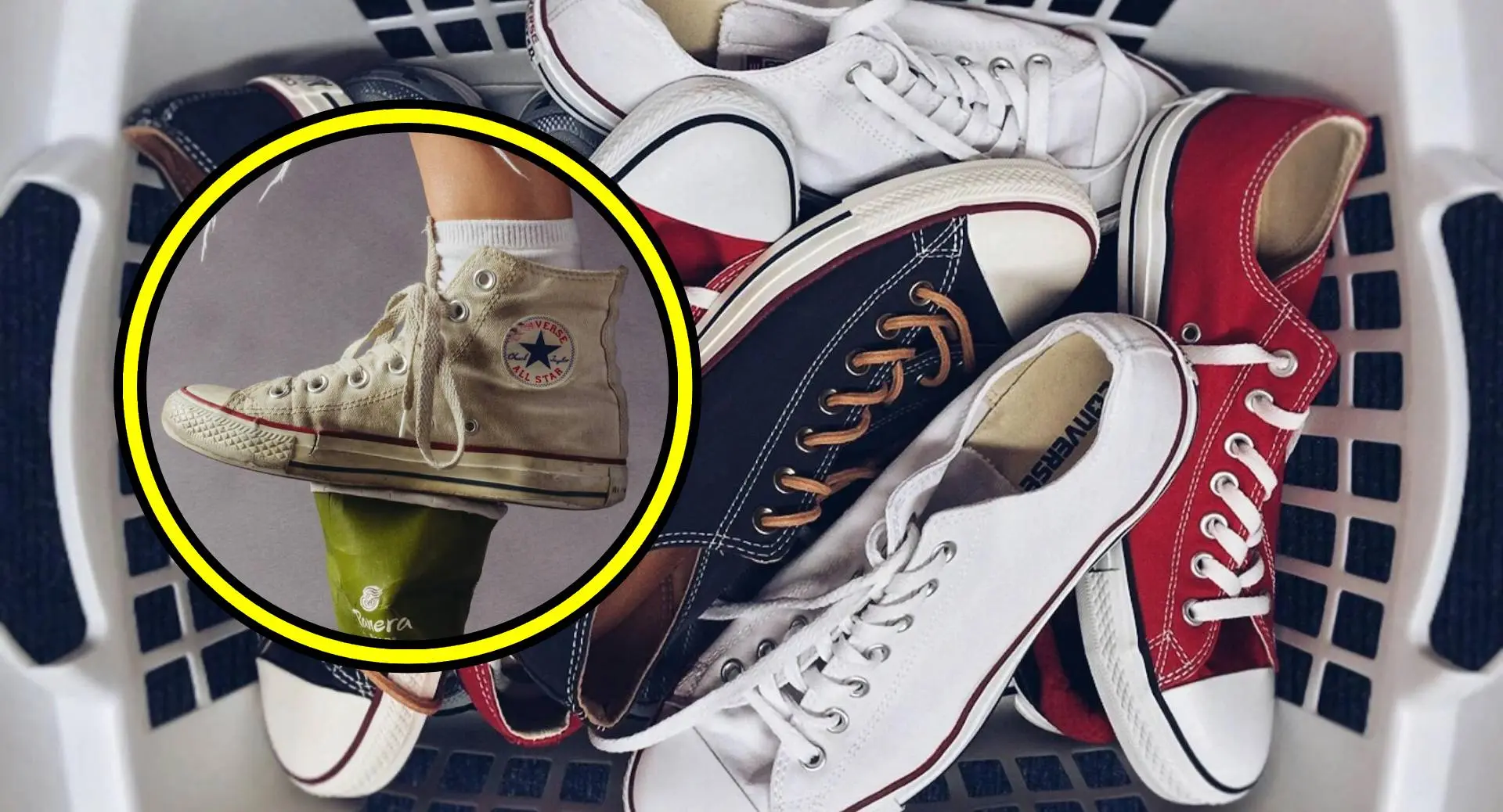 Niet weggooien: Met deze 3 trucjes maak je vieze sneakers weer écht wit