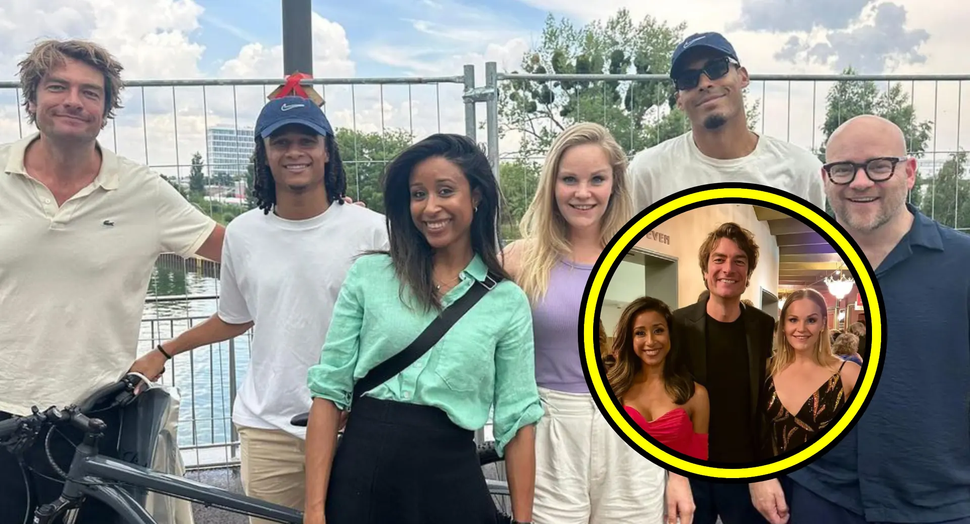 Fotobewijs: Frank Dane heeft met Airen Mylène en Iris Schut knapste radio-sidekicks van Nederland