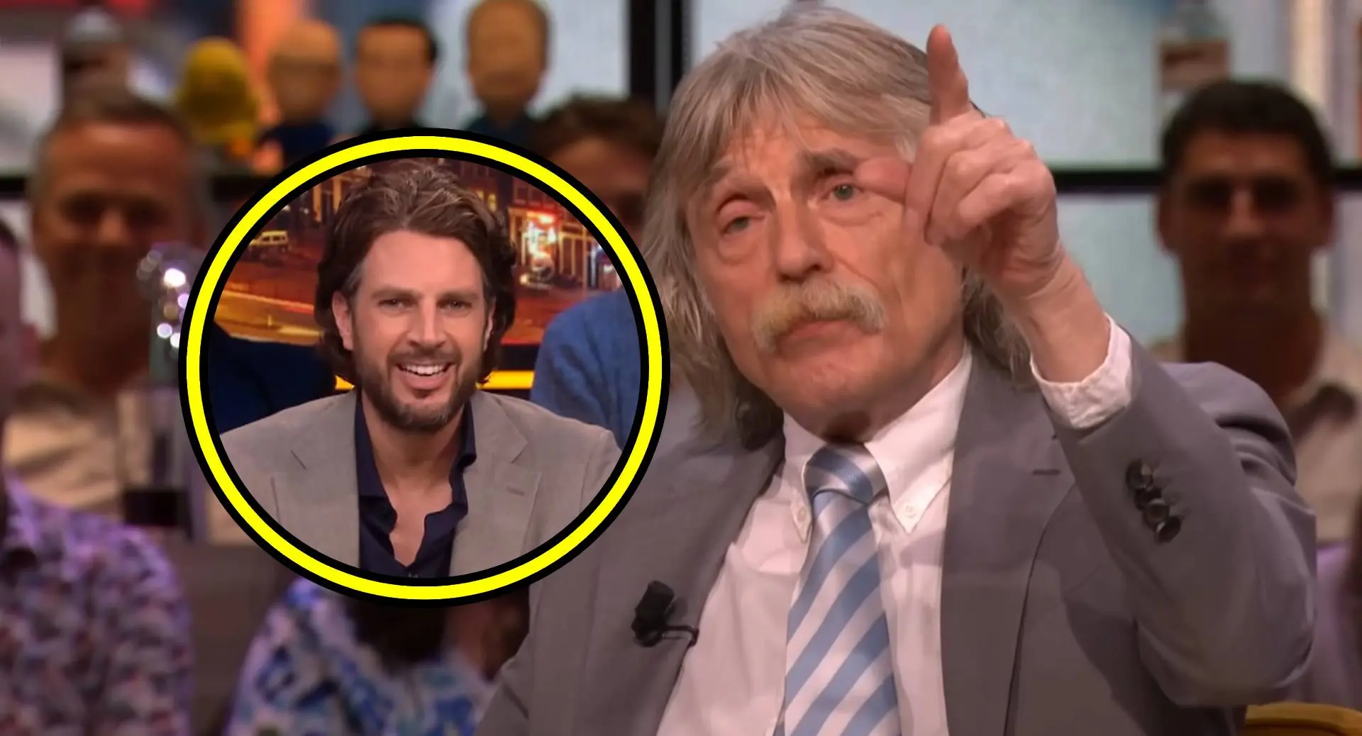 Johan Derksen wijst nieuwe 'kroonprins' van de talkshows aan: 'Beter dan Beau en Humberto' (video!)