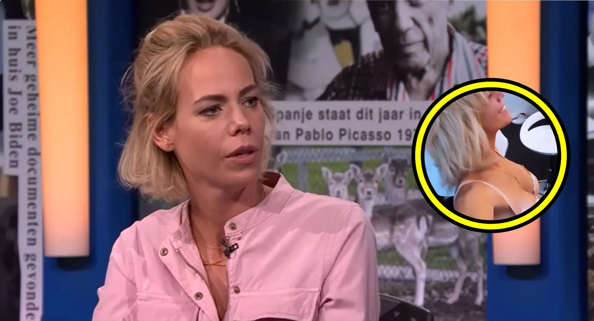 Nicolette Kluijver laat zich flink verwennen in kappersstoel: presentatrice trekt bijna alles uit (video!)